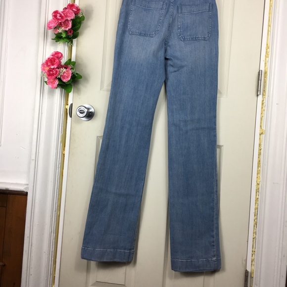 GAP Jeans wide leg Stretch Indigo 25, 26 Brand New - Picture 3 of 4